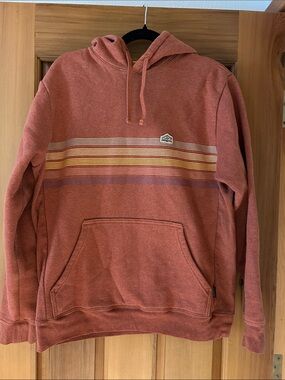 Men's Patagonia Rust Stripe Pullover Hoodie - Unbranded